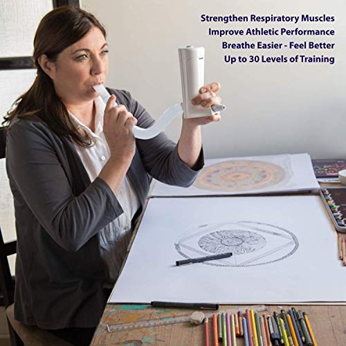 CHOICEMMED Lung Boost Electronic Smart Lung Exerciser Lung