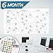 Lushleaf Designs 2024 Large Dry Erase Wall Calendar - 25
