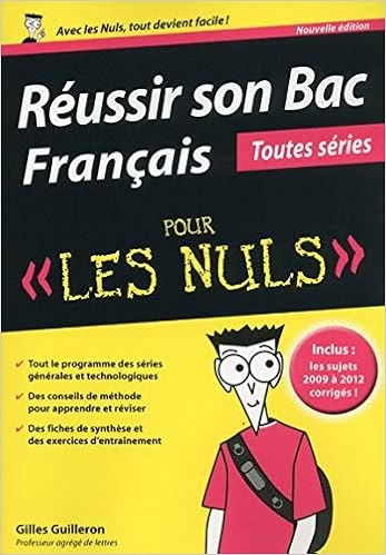Reussir Son Bac Francais Pln Amazon Fr Guilleron Gilles Livres