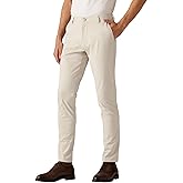 Rhone Men’s Commuter Pant Slim Fit Dress Pants – Flex-Knit 4-Way Stretch Fabric, Wrinkle Resistant, Machine Washable