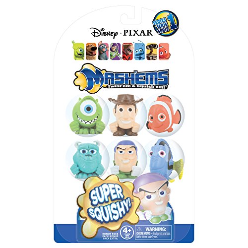 Tech4Kids Disney Pixar Mashem Toy (6 Pack)