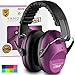 Vanderfields Earmuffs for Kids - Comfortable Adjustable Foldable - Purple