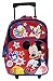 Disney Full Size Mickey Mouse and Friends Kids Rolling Backpack