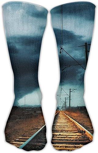 Women Men Classics Socks Armenia Gyumri Storm Retina Athletic Stockings 30cm Long Sock One Size