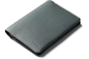Bellroy Passport Cover (slimline travel wallet/pouch with card slots and space for cash plus travel documents) - Everglade