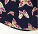 Lookatool Women's Butterfly Print Sleeveless Chiffon Tank Top Shirts Crew Vest (XXXL)