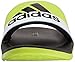 adidas Men's Adilette SC, Semi Solar Slime/Core Black/White, 12