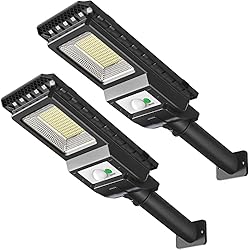 Engrepo Solar Lights Outdoor, 1000LM 156 LEDs Solar
