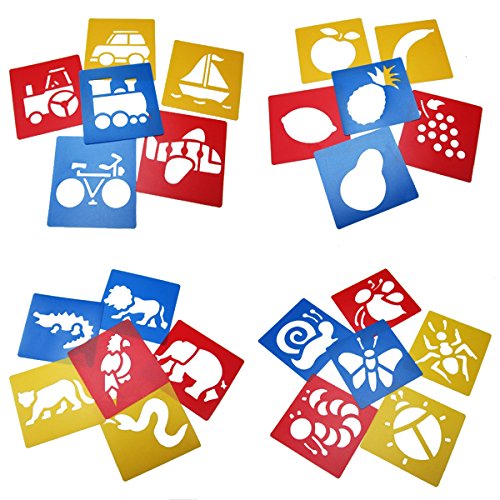 2 Tosnail+Plastic+Drawing+Painting+Templates