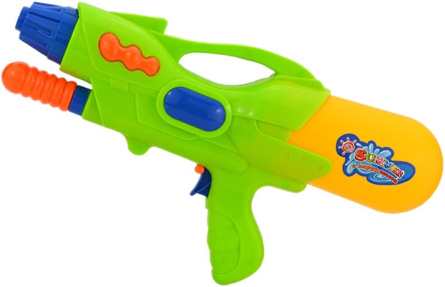 Fooxon Water Gun, Large Capacity Pressure Water Pistol Summer Toys with Super Long Shooting Range for Kids - Green