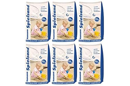 Hamann Spielsand Classic 150 kg Sack - Qualitäts Quarzsand - gesiebt - frei von Schadstoffen - gewaschen