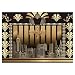 Funnytree 7x5FT Roaring 20s Photography Backdrop The Great Gatsby Background Vintage Dance Birthday Wedding Party Decoration Photo Booth Banner Supplies Printed