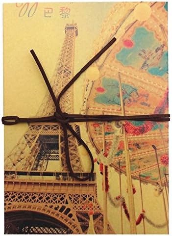 Duolaisu DIY Handmade Kraft Paper Scrapbooking Supplies Accordion Style Photo Album,Travel Wedding Anniversary Scrapbook Baby Memory Album Christmas Gift,8.3x6Inch