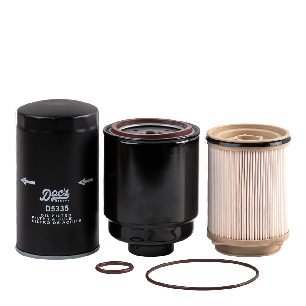 Photo 1 of Doc's Diesel Filter Set DGF410+DGF401+D5335 | Compatible with RAM 6.7L Cummins 2500, 3500, 4500, 5500 2013-2018 | Replaces 68197867AA, 68157291AA, 05083285AA