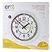 ertt Teaching Wall Clock - Learn The Time Wall Clock - Kids Analog Clock for Classroom, Playroom, Bedroom, Educational Room Decor - School Clock for Kids with Rainbow Face (29cm)