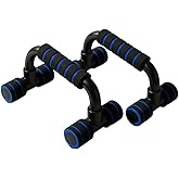 Push Up Handles for Floor 1 Pair | Home Workout Equipment for Men | Pushup Bar | Calisthenics Parallettes | Handstand Bars | Home Fitness Portable Workout Equipment | Strength Training | Gym Equipment for Home Gym Essentials