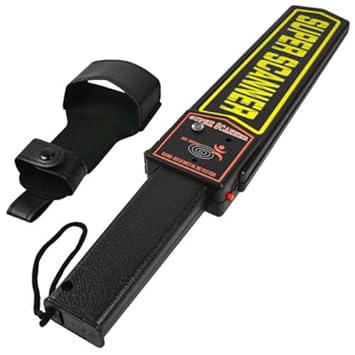 Dobo® Escáner metaldetector Detector Seguridad metales cercametalli rileva portátil carpintero negro dorado Metal Hierro Cobre Cables columnas acero: ...