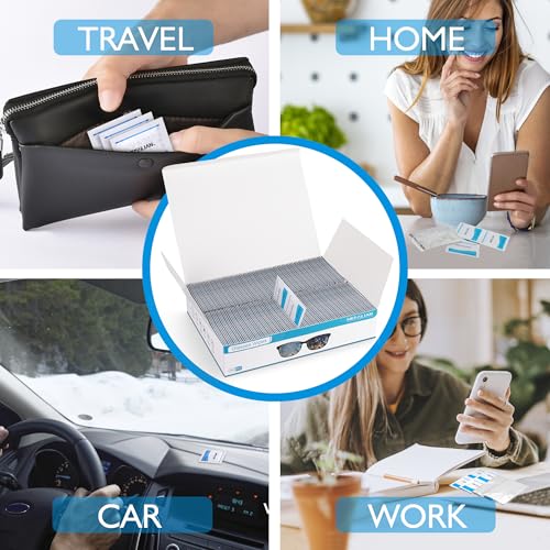 MOSSLIAN 360 Multi-Purpose Cleaning Wipes for Glasses, Tablets, Smartphones, Screens