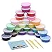 Becheapy Air Dry Clay Gifts for Kids, Portable 24 Colorful Ultra Light Molding Magic Non-Toxic Clay & Dough, Creative Art DIY Crafts