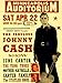 Wee Blue Coo Music Concert Advert Johnny Cash Carter Man Black Art Print Poster Wall Decor 12X16 Inch