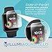 ILLUMI AquaShield Screen Protector Compatible with Apple Watch Series 3 (42mm)(6-Pack)(Full Coverage) No-Bubble High Definition Clear Flexible TPU Film