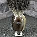 Edwin Jagger 4pc Imitation Horn Shaving Set for Mach3 Blades, Light Horn