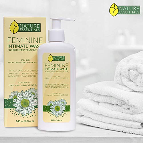 Natural Feminine Intimate Wash Gel Women Hypoallergenic Intimate Gel for Sensitive Skin ph