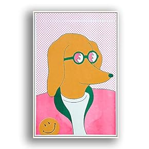 Framed Canvas Wall Art for Living Room, Bedroom Minimalist Abstract Canvas Prints for Modern Home Decoration Ready to Hang - 16"x24" inches