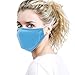 Dr. Hoffmann Allergy Mask - Germ Mask - Anti Dust, Pollution, Pollen and Flu Protection - Antimicrobial Kills Viruses/Bacteria/Fungi - Earloop Cotton - Washable - for Men and Women - Blue