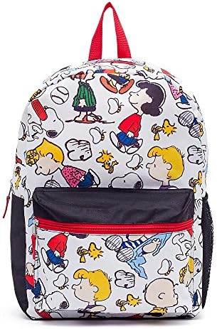 Peanuts all Over Print 17 in. Kids backpack