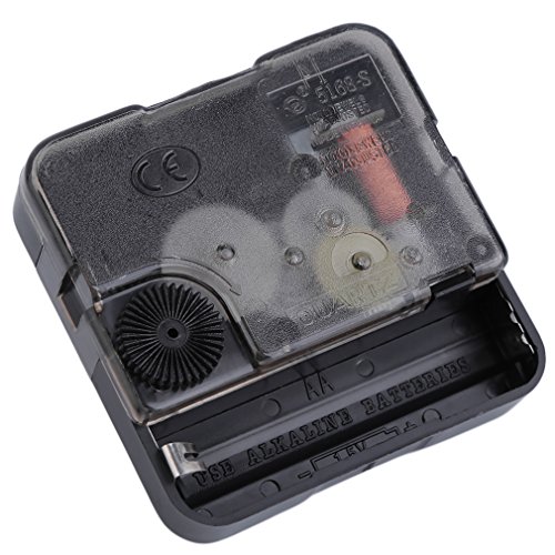 Mute Mechanism Quartz Clock Movement Kit Spindle Shaft Mechanism 12mm With Hands