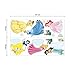 decalmile Princess Wall Stickers Murals Removable Vinyl Girls Room Wall Decals Nursery Baby Bedroom Wall Decor (6 Different Theme Princess)
