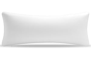 AM AEROMAX 12 × 32 Pillow Insert Memory Foam Throw Pillow Sham Rectangular for Decorative Cushion Bed Couch Sofa without Deform After Longtime Use