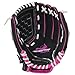 Worth Women's Storm Fast Pitch Softball Glove, Left Hand, 11-Inch, Black