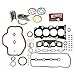 Evergreen Engine Rering Kit FSBRR2040EVE\0\0\0 Fits 01-05 Toyota Highlander Rav4 Solara 2.4 2AZFE Full Gasket Set, Standard Size Main Rod Bearings, Standard Size Piston Rings