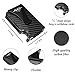 Carbon Fiber Wallet Money Clip | Minimalist Wallet Credit Card Holder Blocks RFID | The Perfect Gift „Money Clip“ for Men and Women | eBook and String replacement by Impress-for