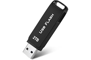 SECFANYA USB Flash Drive High-Speed Thumb Drive Waterproof Memory Stick Metal USB Drive Data Storage with Keychain Design Pen Drive Jump Drive for Data Backup and Transfer for PC/Laptop
