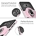 Dairnim Galaxy S8 Plus Case, Ring Stand Dual Layer TPU Bumper Anti-Scratch Shockproof Support Magnetic Car Mount Holder Thin Soft Case for Samsung Galaxy S8 Plus 6.2 Inches, Rose Gold
