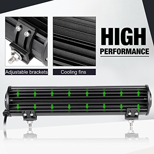 image for LED Light Bar 15 Inch, OFFROADTOWN 224W Quad Row LED Driving Light Spo