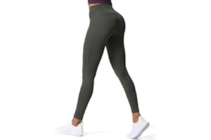 Aoxjox High Waisted Workout Leggings for Women Trinity Yoga Pants 26.5"