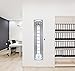 Goal Setting Fundraising Donation Thermometer - 11x48- Dry Erase Reusable Paper Poster - Fundraiser Milestone Company Goals Chart - Office Wall Temperature Posters Charts (Grey)