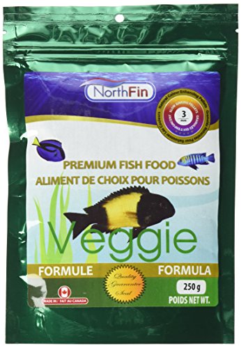 Northfin Food Veggie Formula 3mm Pellet 250 Gram Package