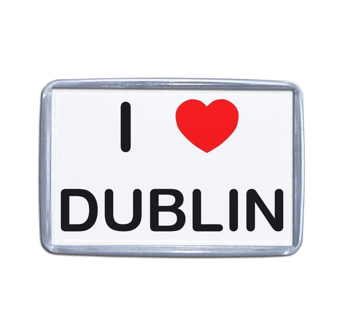 I Love Dublin - Gran imán de nevera de plástico: Amazon.es: Hogar