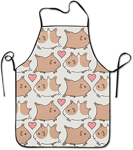 料理人エプロンguinea Pigs Kissキッチンエプロン面白い料理エプロン Kantoorberge Be