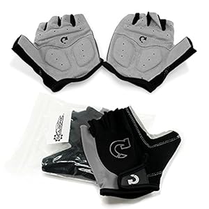 GEARONIC Cycling Gloves Anti-Slip Mountain Bike Gloves for Men Breathable Foam Padded Biking Gloves Shock Absorbing MTB…