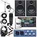 PreSonus AudioBox 96 Audio Interface Full Studio Bundle with Studio One Artist Software Pack w/Eris 3.5 Pair Studio Monitors and 1/4" TRS to TRS Instrument Cable primary
