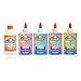 Elmer's Magical Liquid - Slime Activator and Elmer's Translucent Color Glue, Washable, Pink, Blue, Purple, Green, 5 Ounces Each - Great For Making Slime