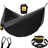 Wise Owl Outfitters Hammock Camping Double & Single with Tree Straps – USA Based Hammocks Brand Gear, Indoor Outdoor Backpacking Survival & Travel, Portable