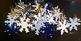 Snowflake Brads - Winter Colors Mix - Bulk 50ct