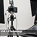 Fosmon USB 2.0 Extension Cable (33 FT), USB Extra Long Extender Cord - Type A Male to Female for PS3 PS4 Slim Pro, Xbox One S X 360, PC Computer Laptop Printer Camera & More